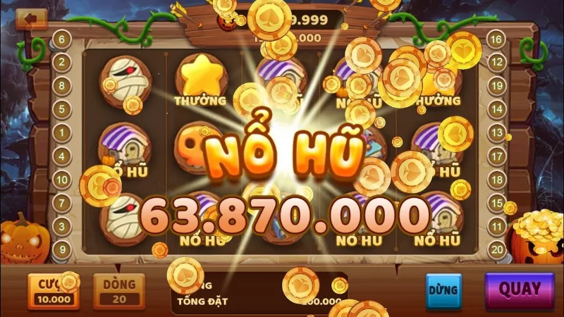 Nổ hũ 553 là cơn sốt mới trong làng chơi game đổi thưởng